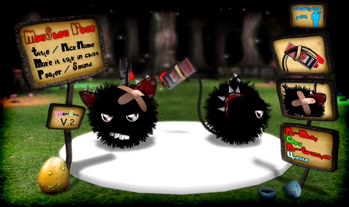 (: MW :) ROCK Mini Moushou V2 (Shoulder Pet)