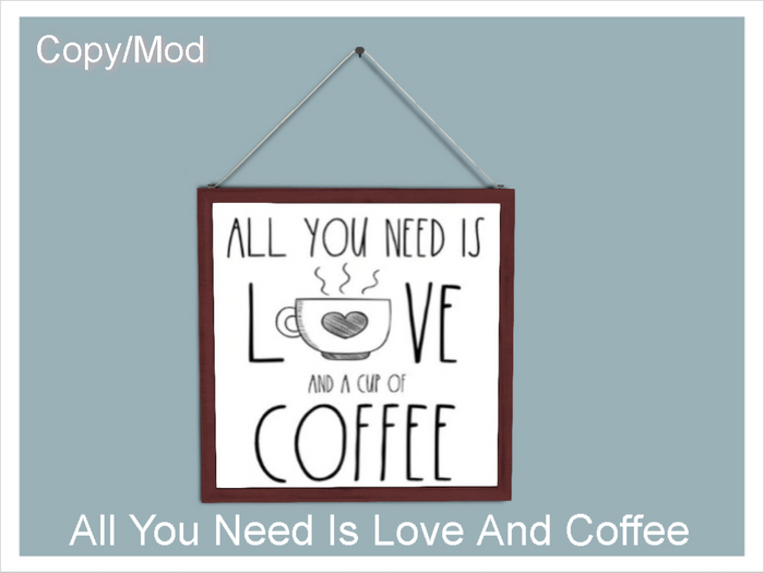 *CC* All You Need Is Love And Coffee 