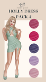 DRAMA QUEEN Holly Dress - Pack 4 (ADD)