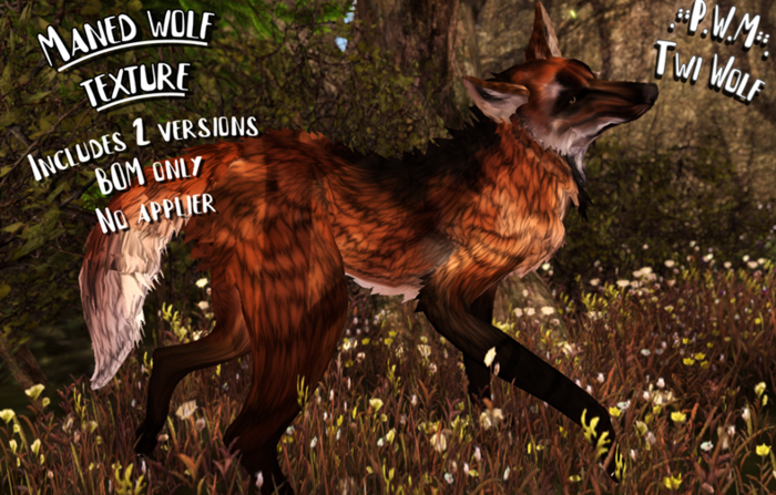[ PWM ] Twi Wolf -  Maned wolf