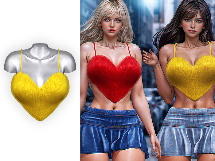 BONNICCI - Cory Top (Yellow)