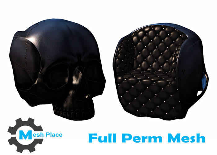 Mesh Place - Gothic Chair Full Perm Mesh
