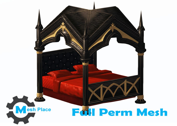 Mesh Place - Gothic Bed Full Perm Mesh 