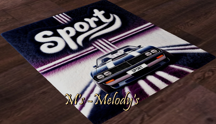 M's - Carpet /rug/ - "Turbo Furry"