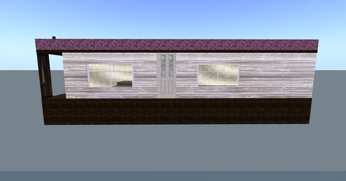Beach House (Boxed in a Rug)