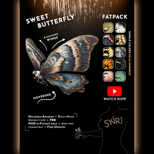 SynRJ ~ Sweet Butterfly ~ Fatpack