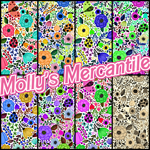 Molly's Mercantile - TEXTURE - Ladybugs