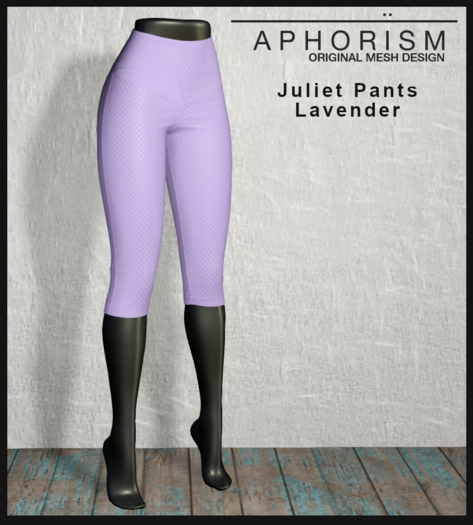 !APHORISM! - Juliet Pants - Lavender v2