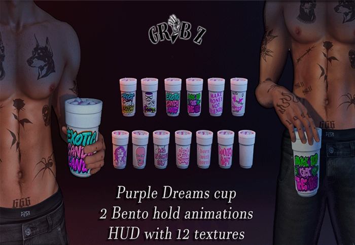 .GRABZ. ~ Purple Dreams Fatpack