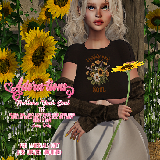 Adora-tions - Nurture Your Soul Tee