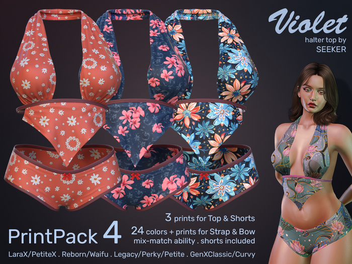 [seeker] Violet PrintPack 4