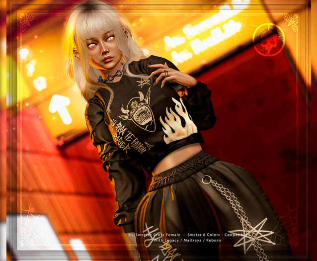 [EL]Sweter Cross Female Fatpack