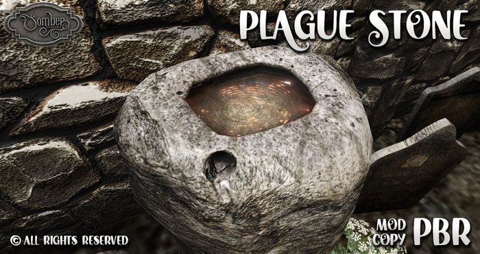 PBR Medieval Plague Stone