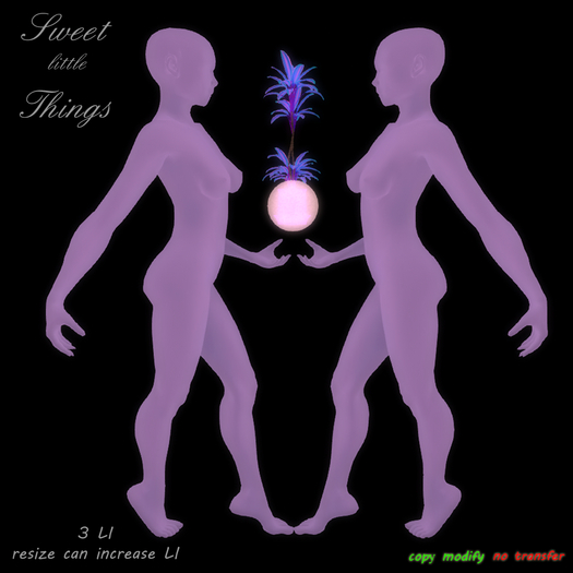 *Sweet Little Things* Purple Flower 