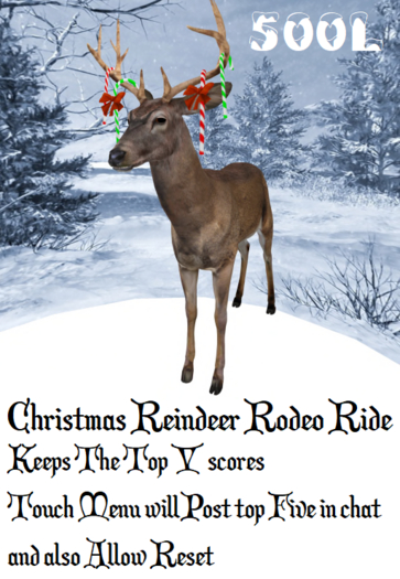 Christmas Reindeer Rodeo Ride 2024