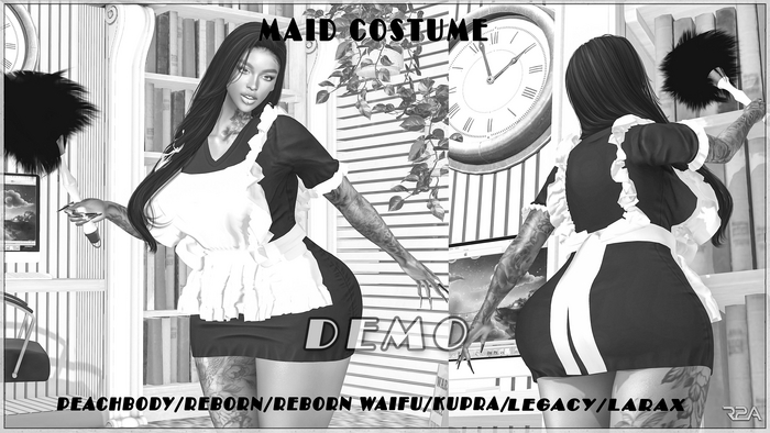 R2A -MAID COSTUME DEMO
