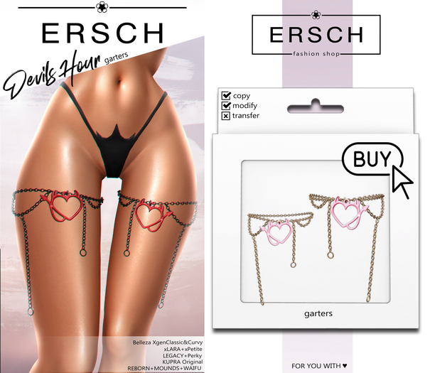 ERSCH - DevilsHour garters -fatpack-