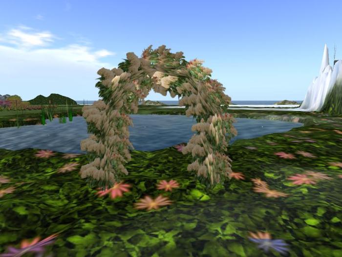 Arkad's 1 Prim Linden Viburnum Arch