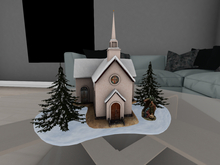 Nativity Table Decoration 4 with Church