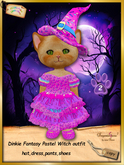 Dinkie Fantasy Pastel Witch dress 2