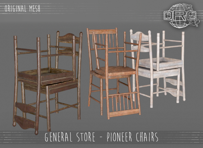 -DRD- General Store - Pioneer Chairs