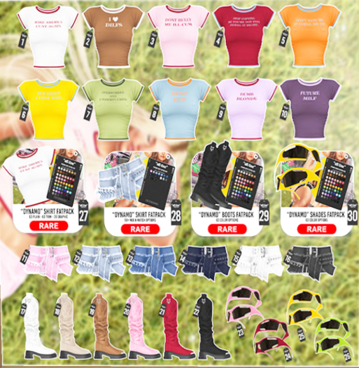 27. "Off-Line" x "Dynamo" Top / Fatpack / Mait & LaraX RARE