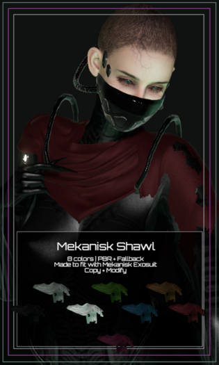 floro - Mekanisk Shawl DEMO