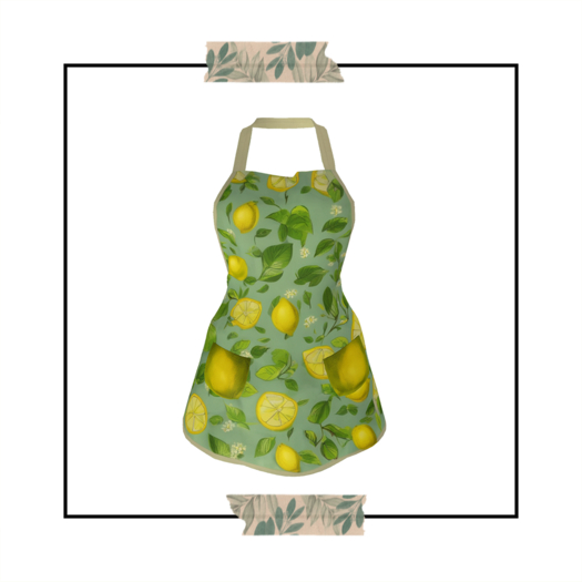 +MAK+*Lemon Apron 