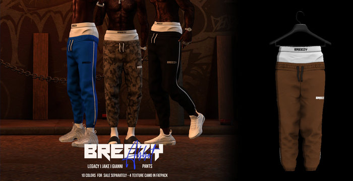 BREEZY - Abbot . Pants  ''Brown''