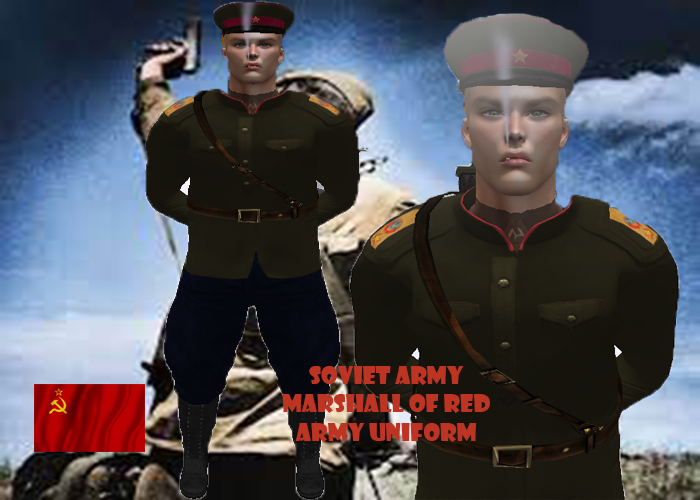 SOVIET ARMY MARSHALL OF THE RED ARMY