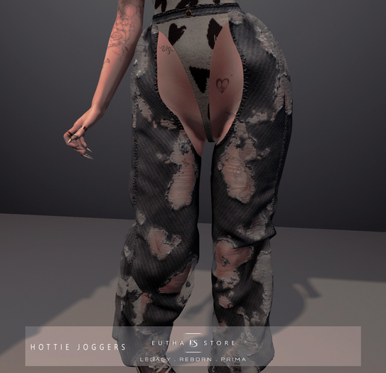 EUTHA - Hottie Joggers Denim