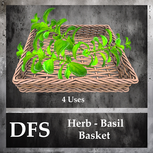 Textur DFS Herb - Basil Basket