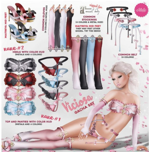 Astralia - Viciosa Full set with RARES 1&2