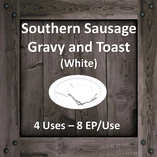 DFS Southern Sausage Gravy and Toast (White) (DFS - Texture Onl