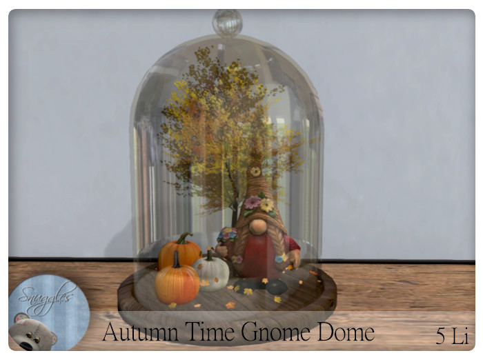 Autumn Time Gnome Dome By Snuggles 