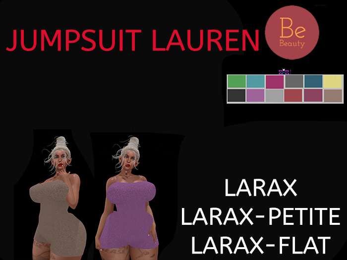 Be Beauty-Jumpsuit lauren-Larax, Larax_petite, Larax-Flat