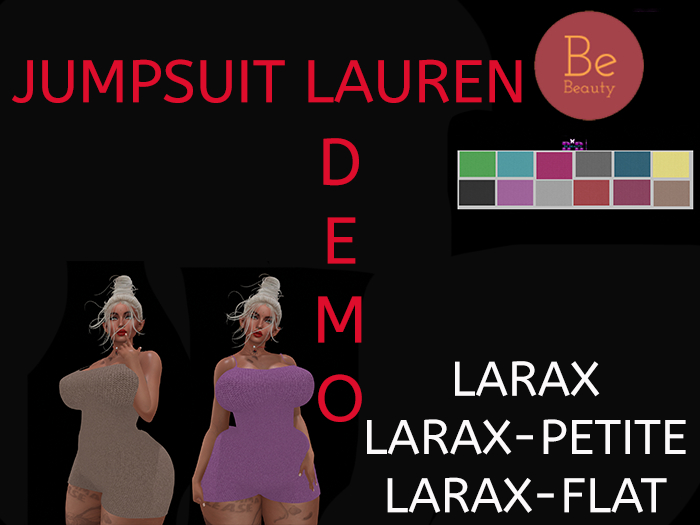 Be Beauty-Jumpsuit lauren-Larax, Lx_petite, Lx-Flat-demo