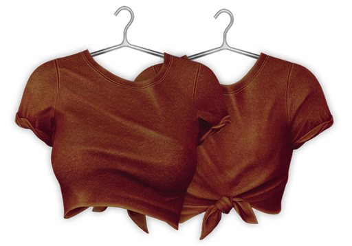 erratic / marley - top / red (Maitreya LaraX, Lara PetiteX / Legacy Classic + Perky / eBody Reborn)