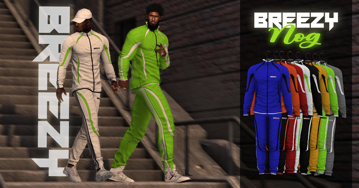 BREEZY - Nog Tracksuit ''Fatpack''