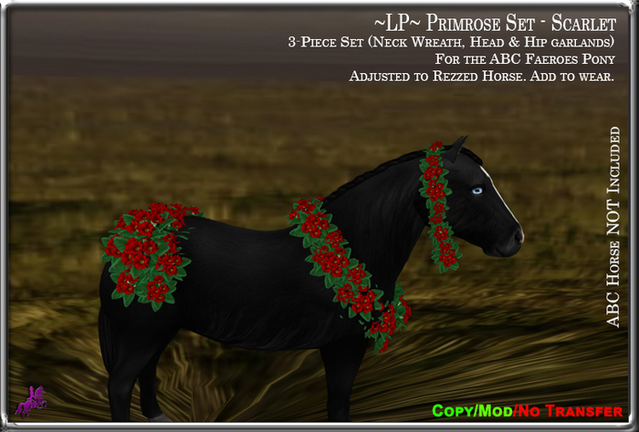 ~LP~ Primrose Set [BOXED] ABC Faeroes  Scarlet