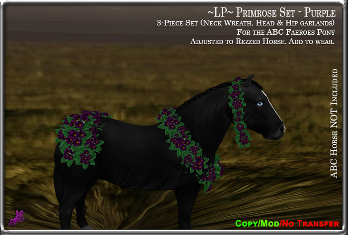~LP~ Primrose Set [BOXED] ABC Faeroes  Purple