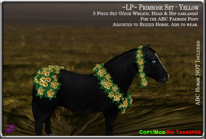 ~LP~ Primrose Set [BOXED] ABC Faeroes  Yellow