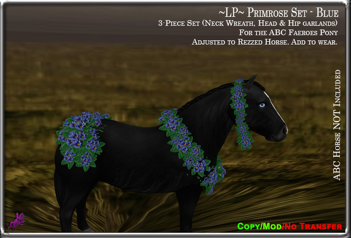 ~LP~ Primrose Set [BOXED] ABC Faeroes  Blue