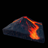 {S} Full Perm Lava Volcano Terrain