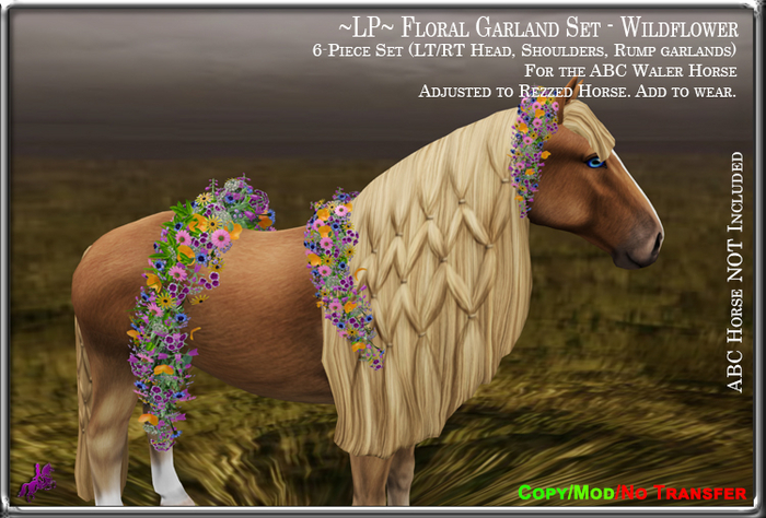 ~LP~ Floral Garland Set [BOXED] ABC Waler Wildflower