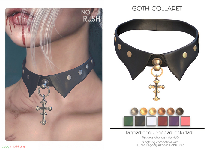 [NoRush] Goth Collaret -unpack-