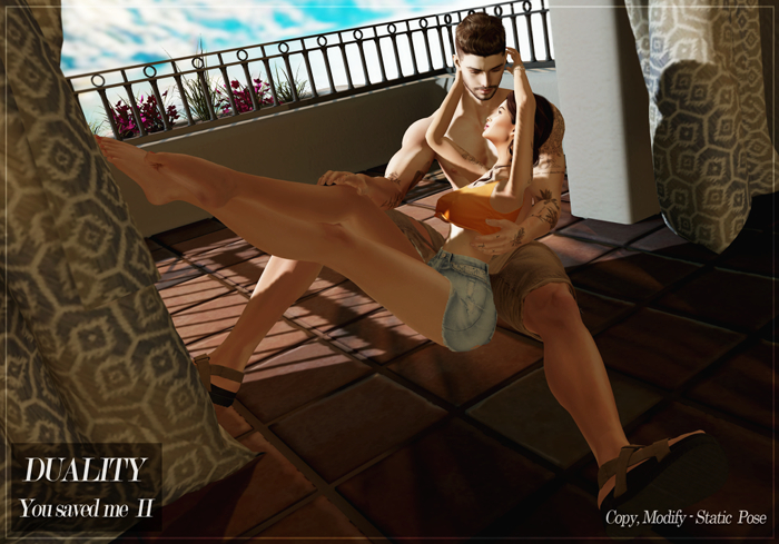 [DSt] You saved me - Couple Pose