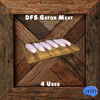 Second Life Marketplace - [10] DFS Gator Meat (BULK)