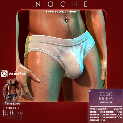 Noche. Eddie Briefs White