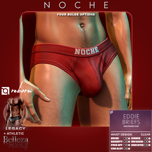 Noche. Eddie Briefs Red